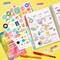 Avery + Amy Tangerine Designer Collection Planner Stickers, 20 Sheets of Weekly Planner Stickers, Set of 744 Planner Stickers, Monthly and Daily Accessories for Journals and Calendars (6782)